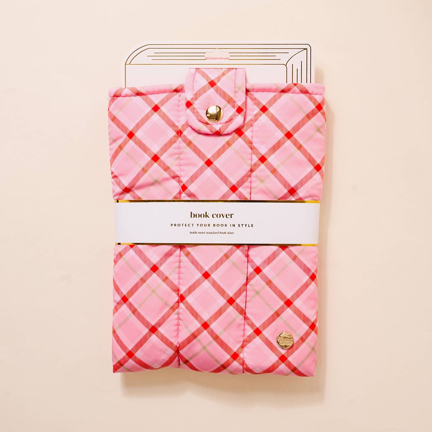 Book Cover - Festive Plaid