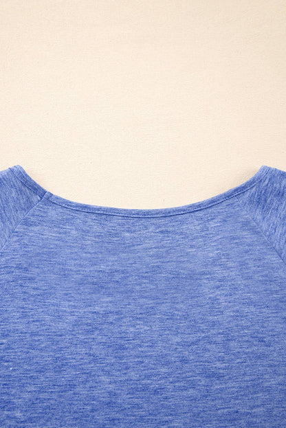 Ruffled Short Sleeve Plus Size Casual Blouse