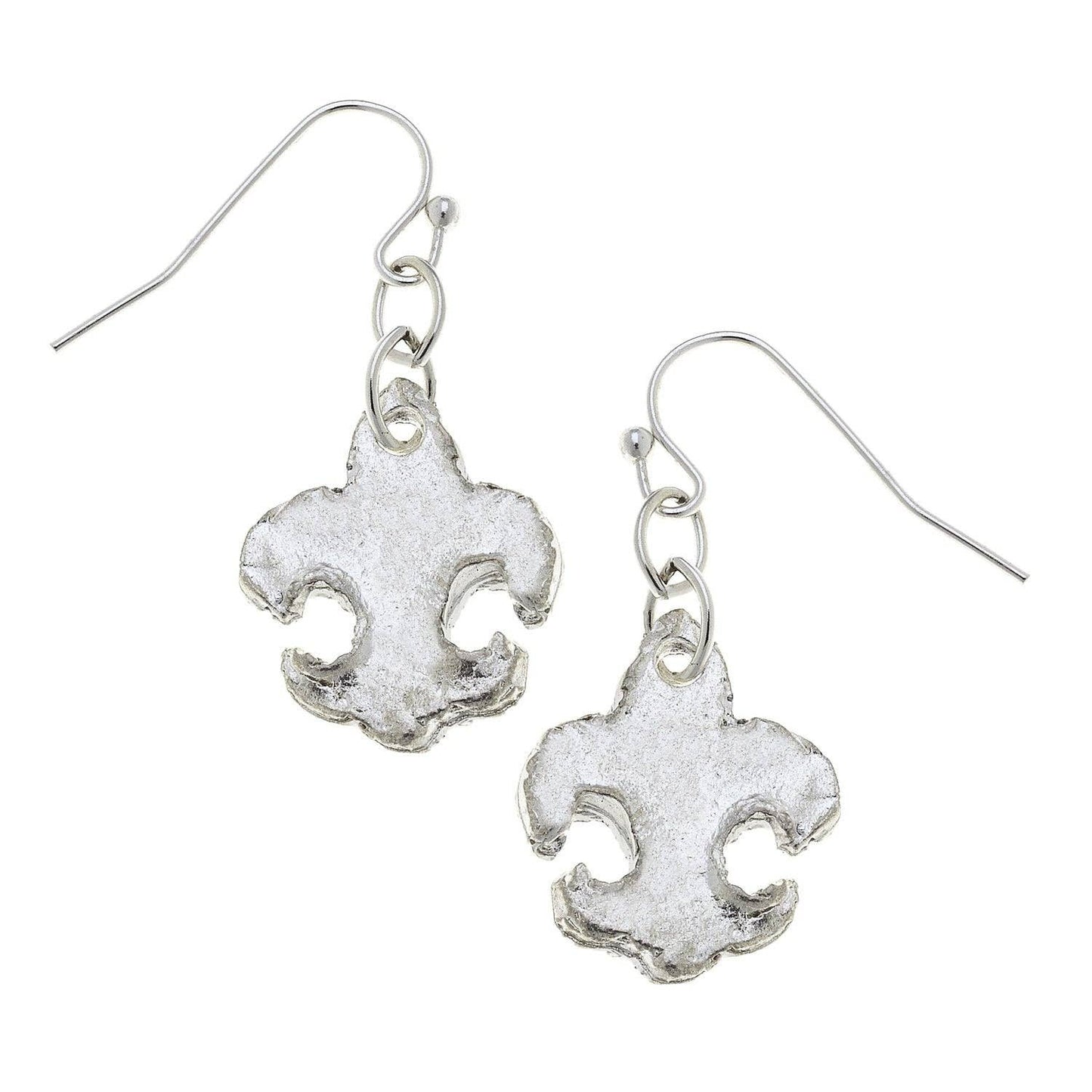 Small Fleur-de-lis Earrings