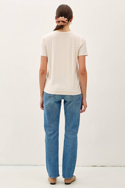 Bamboo Basic Round Neck T-Shirt