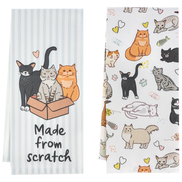 Cat Tea Towel