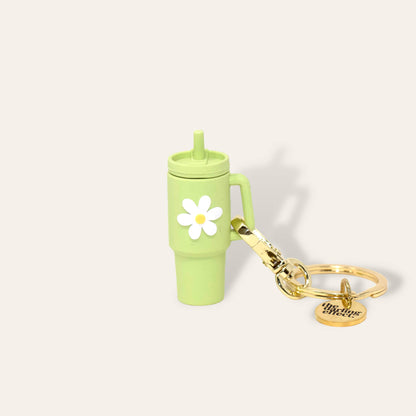 Tiny Tumbler Keychain - Green