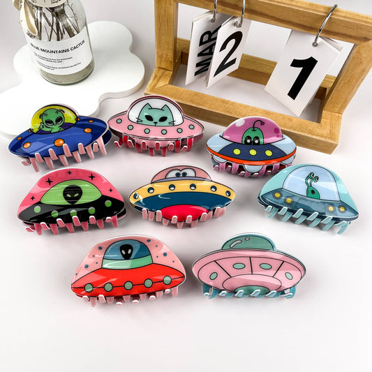 UFO Alien Claw Clip