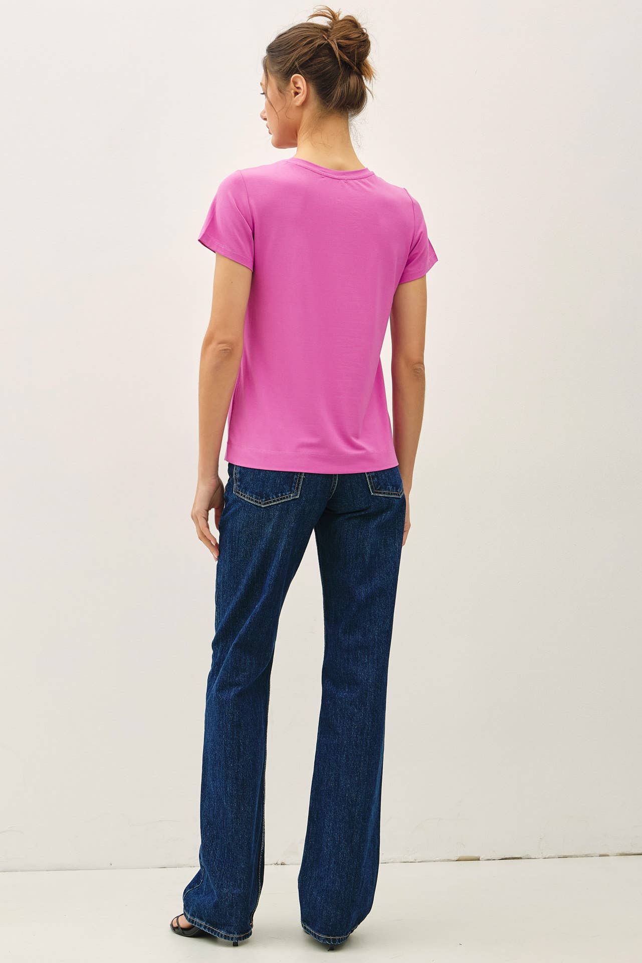 Bamboo Basic Round Neck T-Shirt