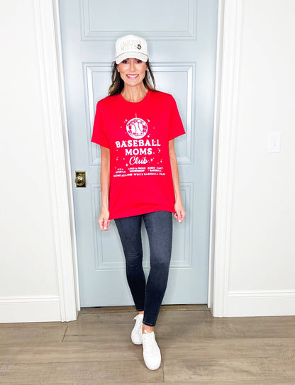 Baseball Mom Club Tee