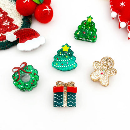 Mini Christmas Claw Clip
