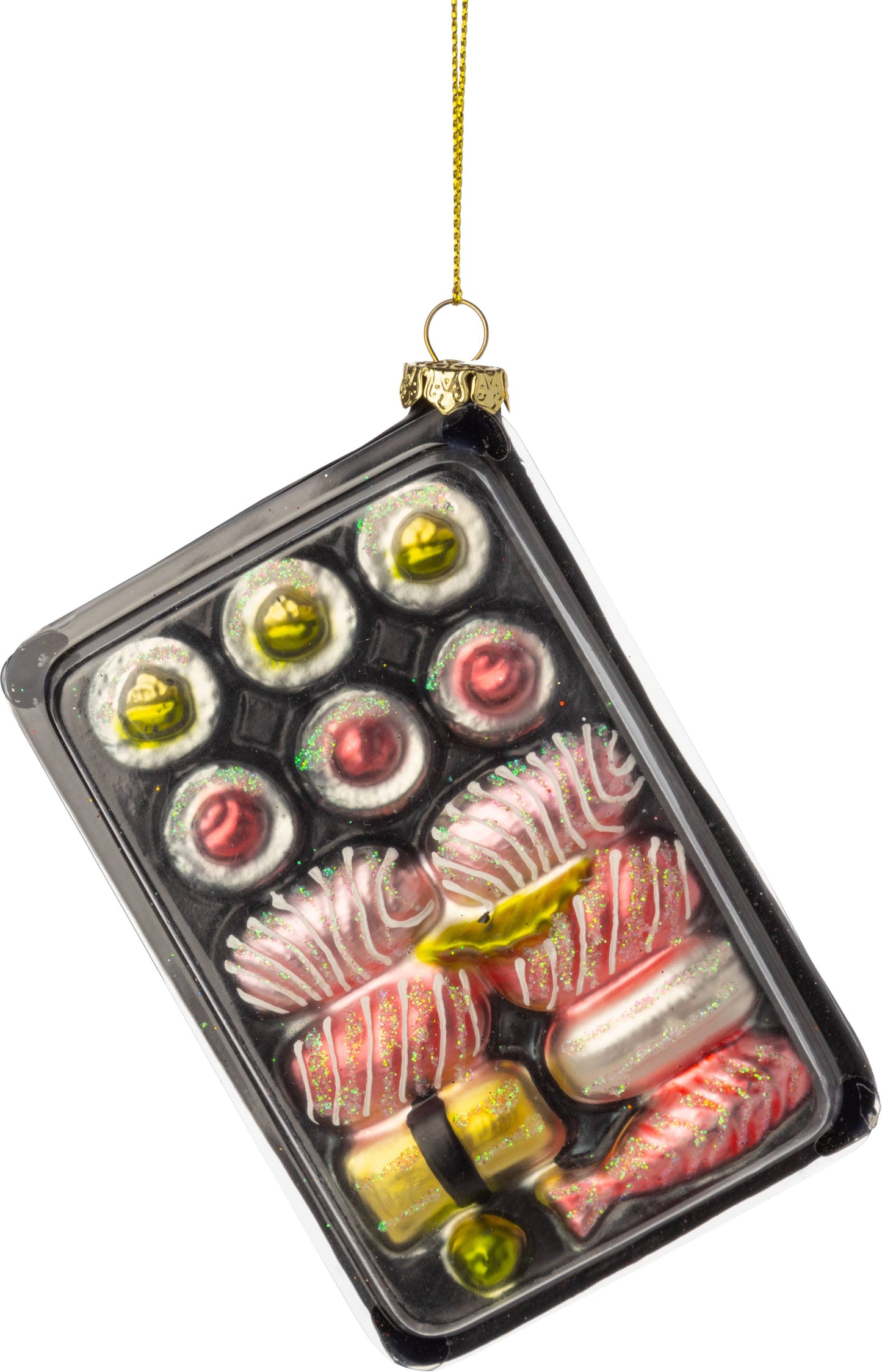 Glass Sushi Tray Ornament