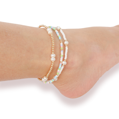 Pastel Spring Anklet