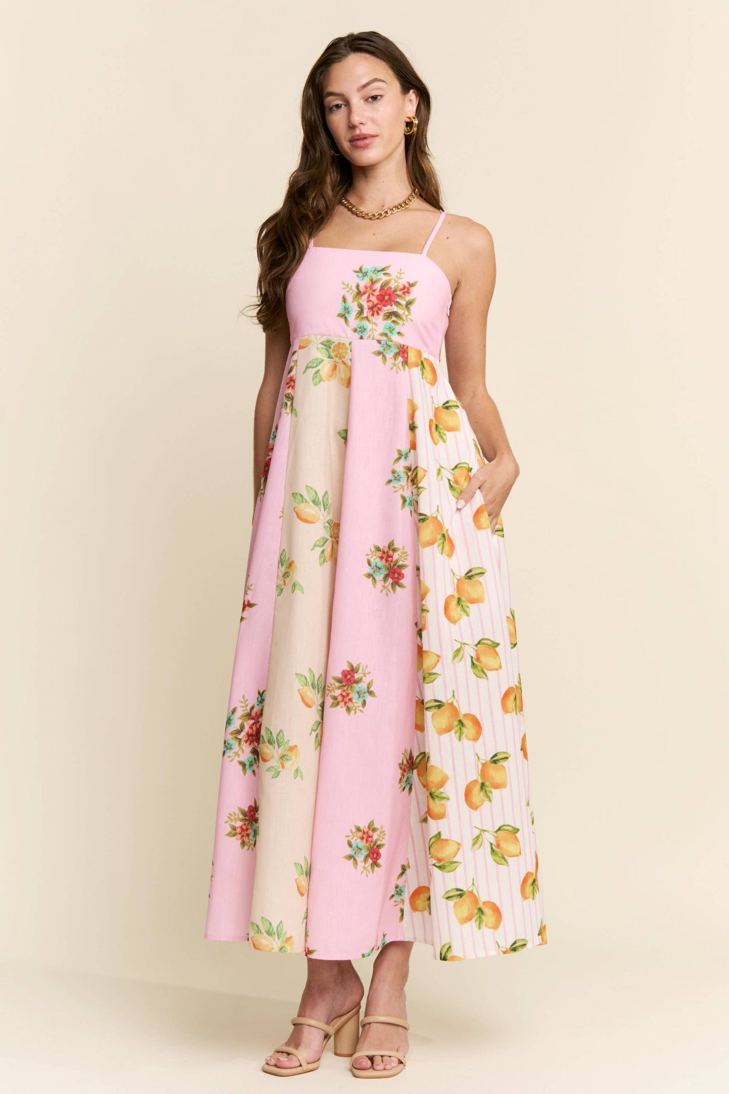 Amalfi Colorblock Maxi Dress
