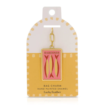 Enamel Bag Charm