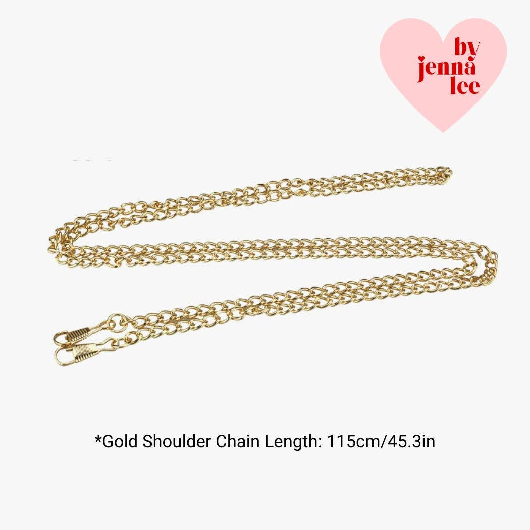 Crystal Heart Gameday Purse Strap | Rhinestone Stadium Strap