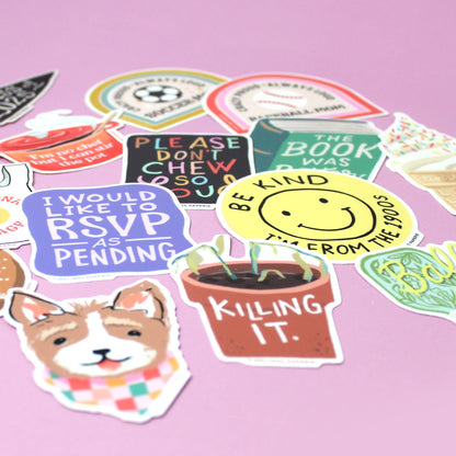 Be Kind (1900s) Vinyl Sticker