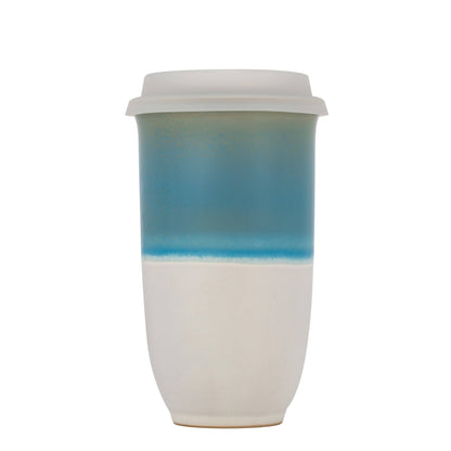 Lagoon Ceramic 16 oz Travel Mug