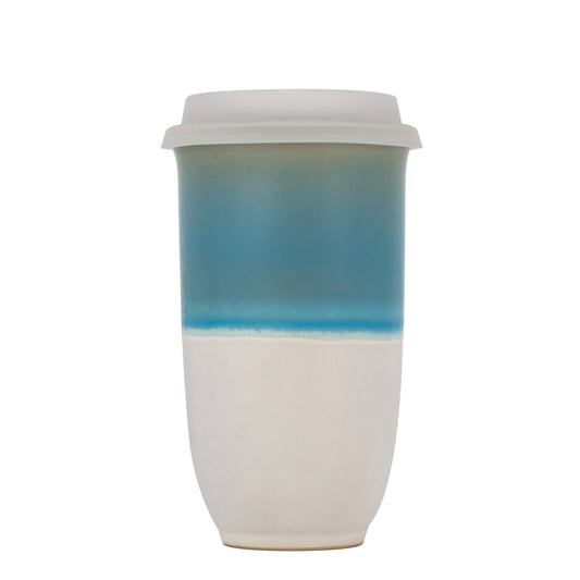 Lagoon Ceramic 16 oz Travel Mug