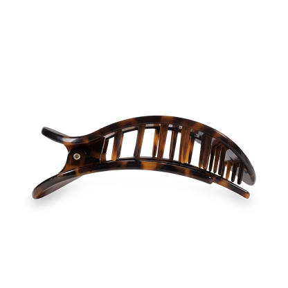 Round Flat Hair Clip | Medium | Tortoise