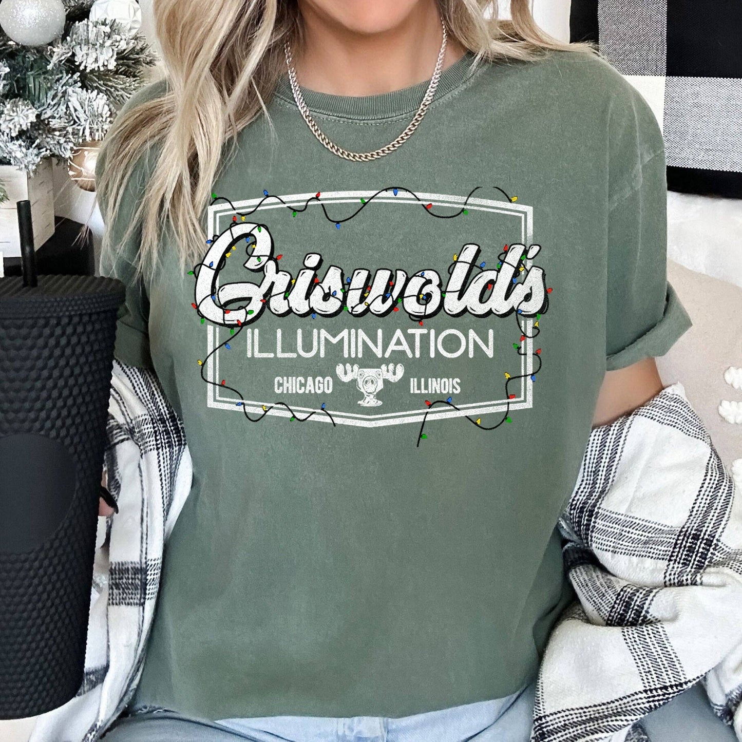 Griswold's Illumination, Christmas Vacation, Retro Tshirt