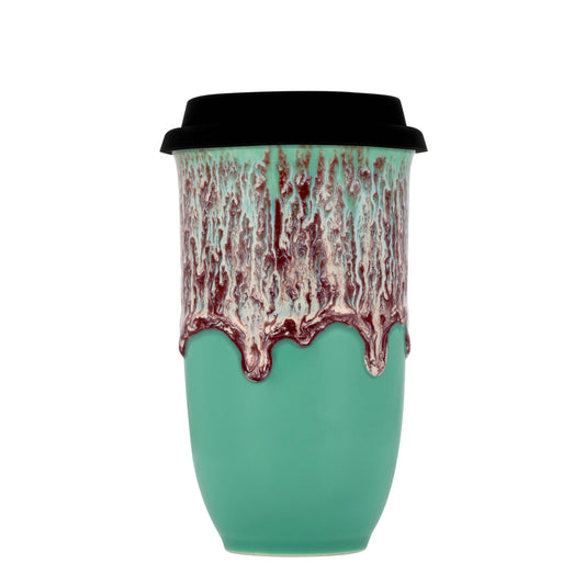 Nebula Ceramic 16 oz Travel Mug
