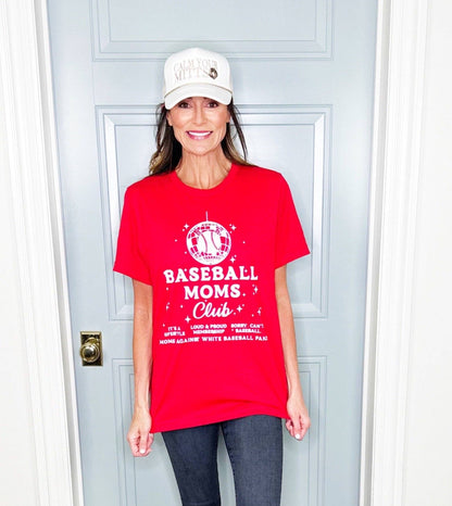 Baseball Mom Club Tee