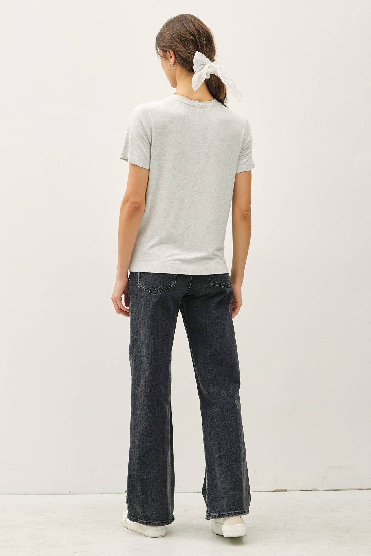 Bamboo Basic Round Neck T-Shirt