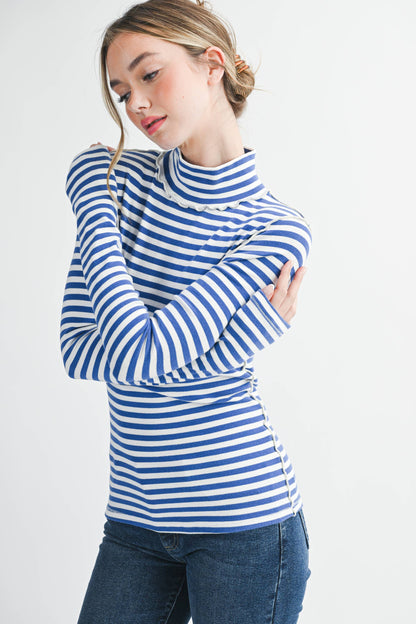 Tarah Mock Neck Top