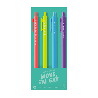 Jotter Sets 4 Pack Gel Pens