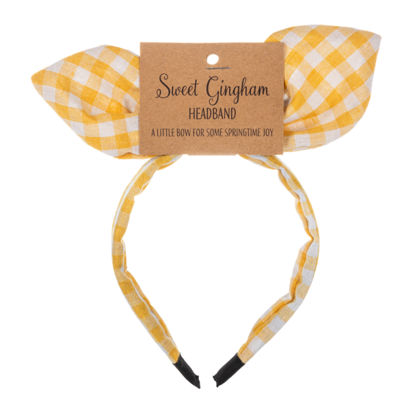 Sweet Gingham Headband