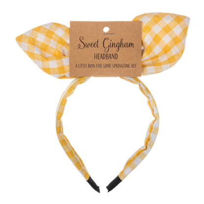 Sweet Gingham Headband