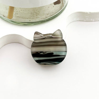 Mini Cat Hair Claw Clip