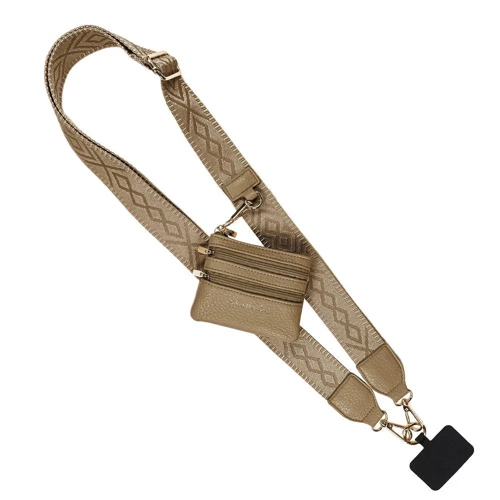 Clip & Go Strap w/Zippered Pouch Classic