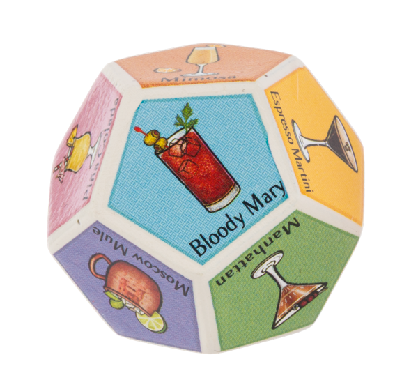 Cocktail Decider Dice Charms