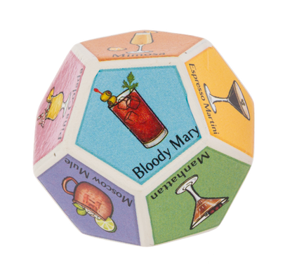 Cocktail Decider Dice Charms