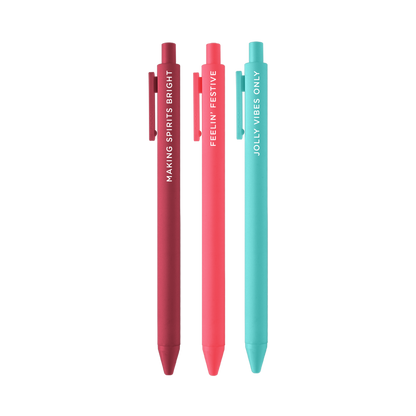 Holiday Jotter Sets Gel Pens