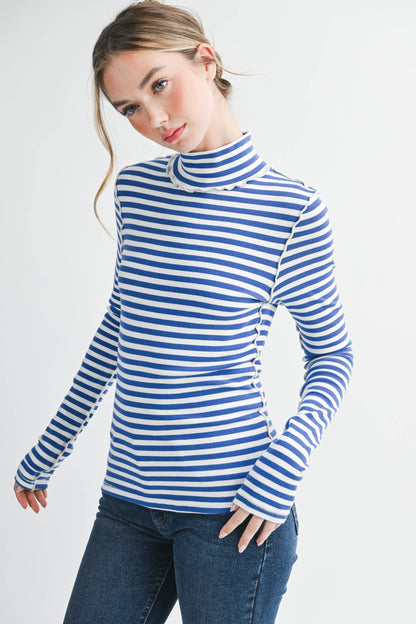 Tarah Mock Neck Top