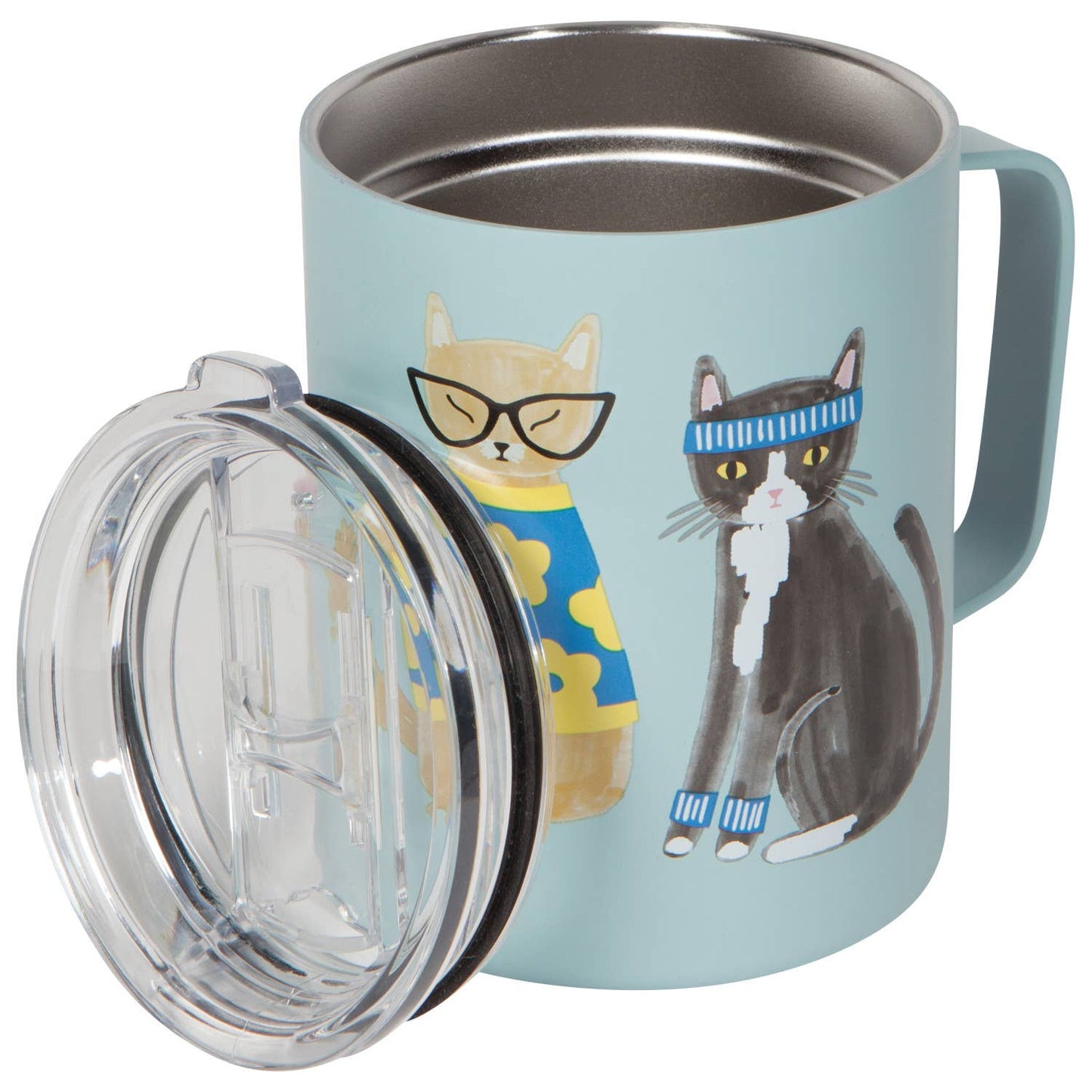 Feline Fine Travel Mug