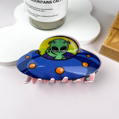 UFO Alien Claw Clip