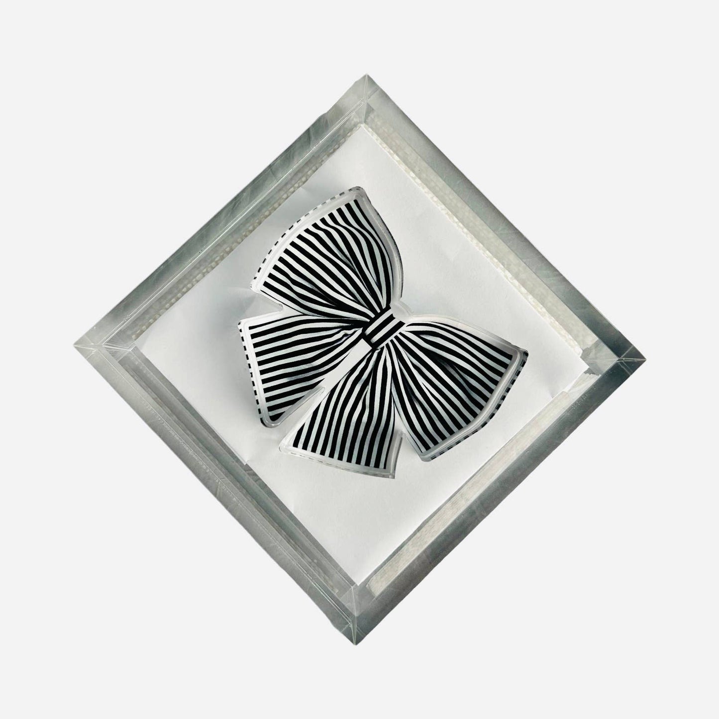 Black Bow Acrylic Napkin Weight