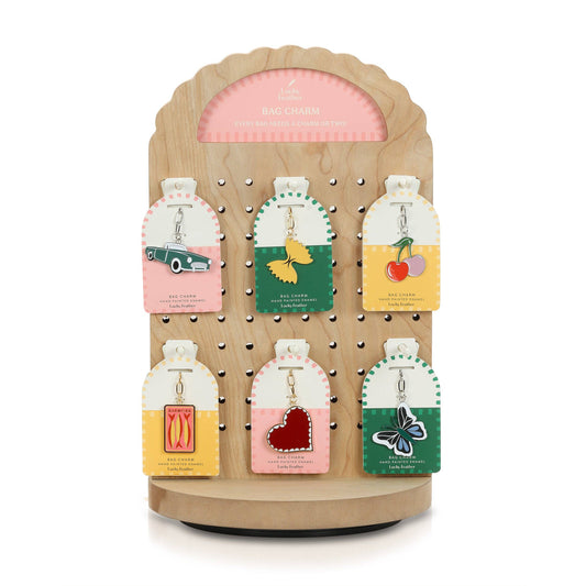 Enamel Bag Charm