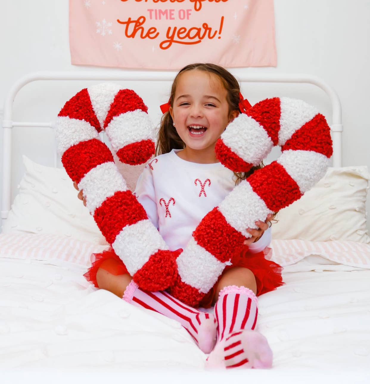 Candy Canes | Kids Christmas Sweatshirt