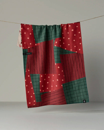Christmas Crafts Luxe Kitchen Towel