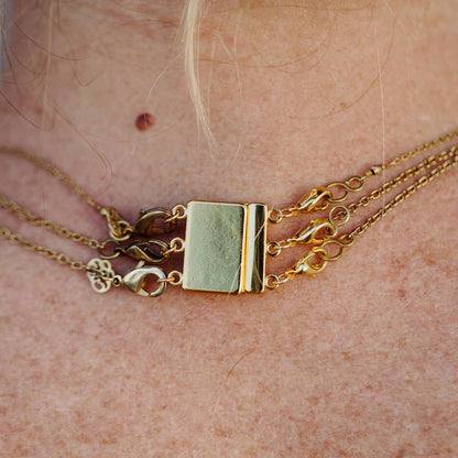 Layering Clasp 3 Necklaces