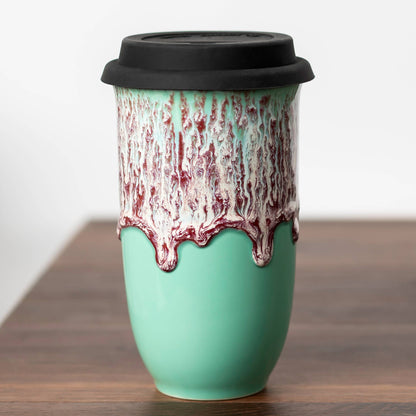 Nebula Ceramic 16 oz Travel Mug