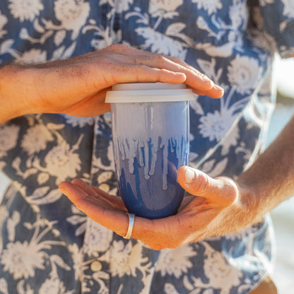 Neptune Ceramic 16 oz Travel Mug