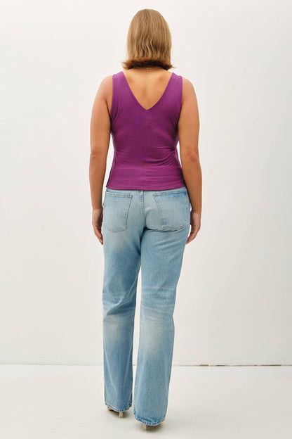 Plus Basic V-Neck Tank