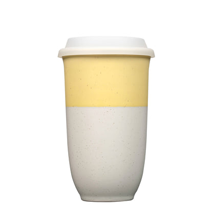 Lemon Ceramic Travel Cup 16oz | Perfect Christmas Gifts