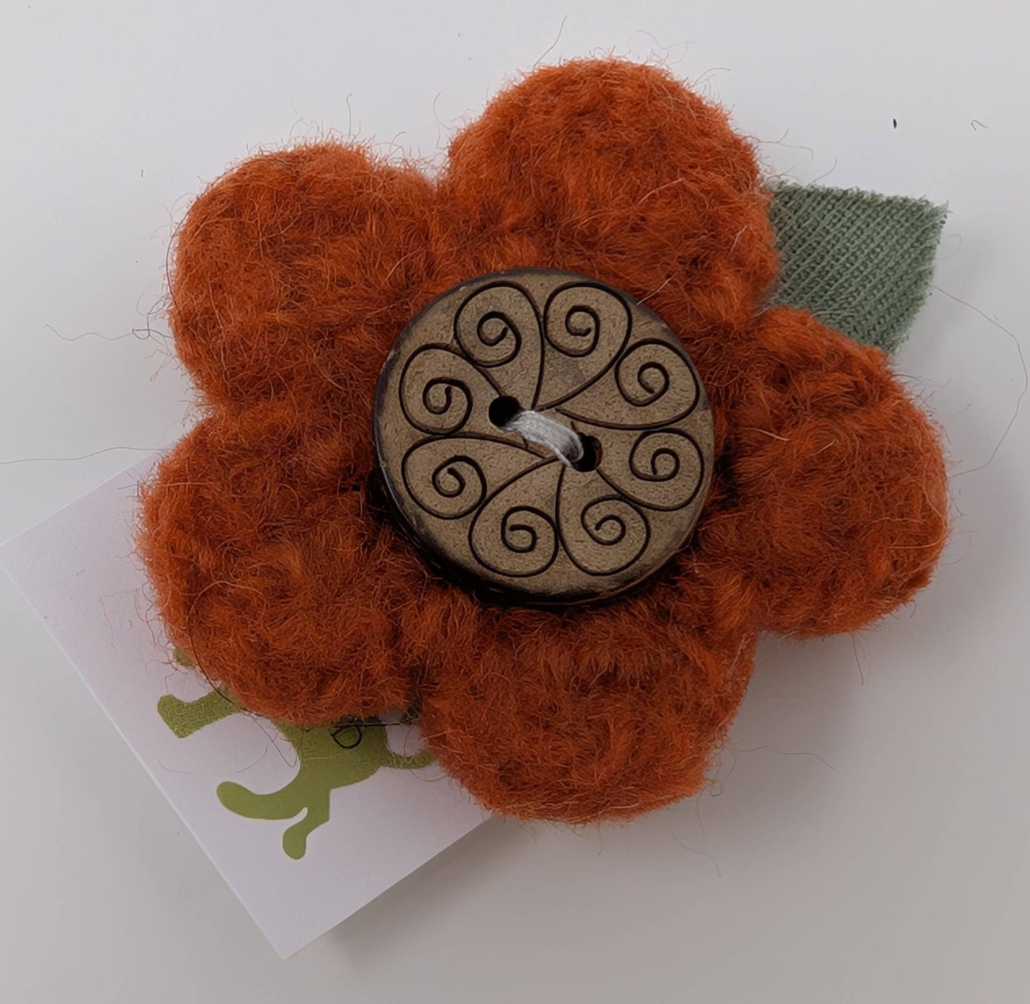 Felted Flower Pin