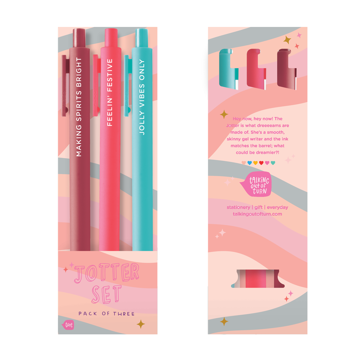 Holiday Jotter Sets Gel Pens