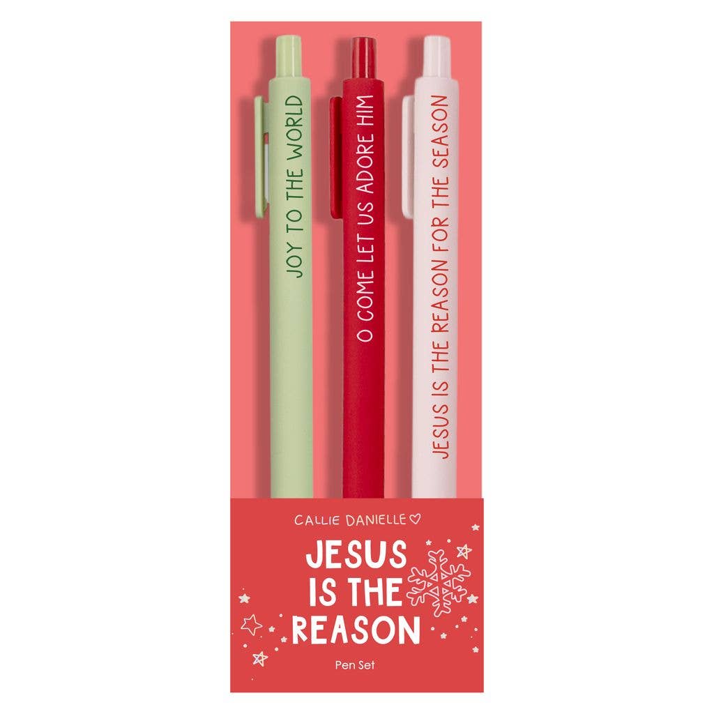 Jesus is the Reason Christmas Pen Set