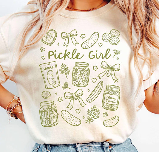 Pickle Girl Graphic T-Shirt